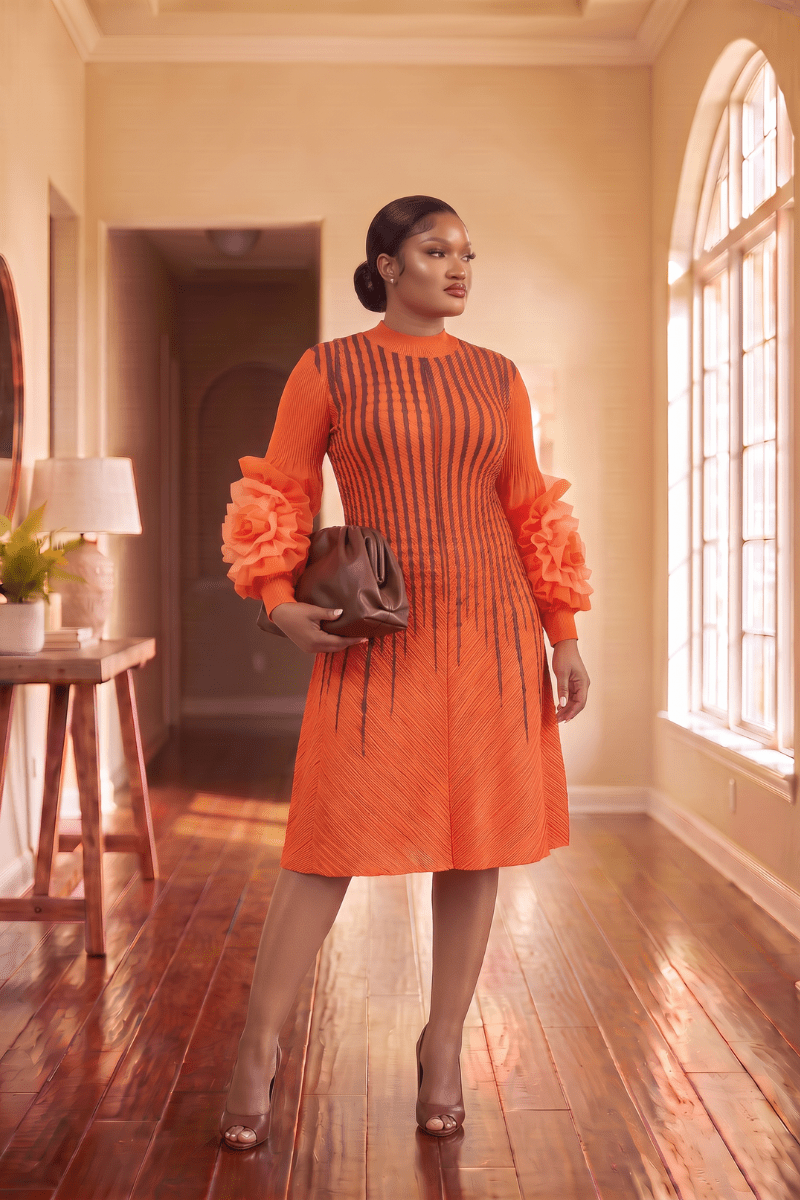 The Amara Ruffle Sleeve - Zuri Boutique