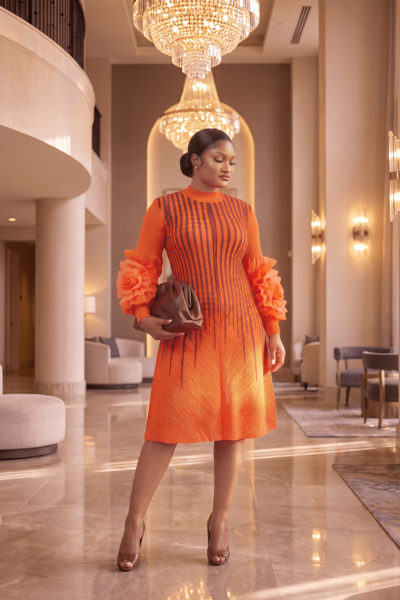 The Amara Ruffle Sleeve - Zuri Boutique