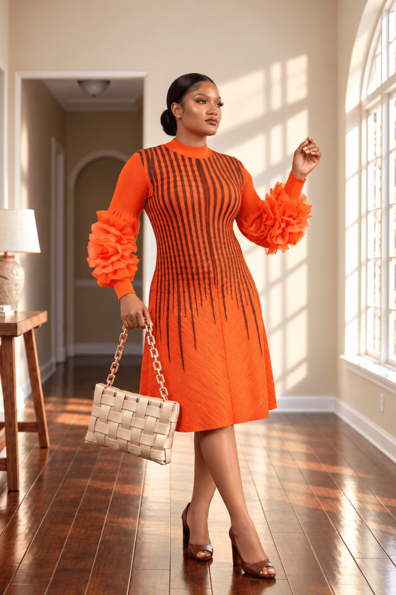 The Amara Ruffle Sleeve - Zuri Boutique