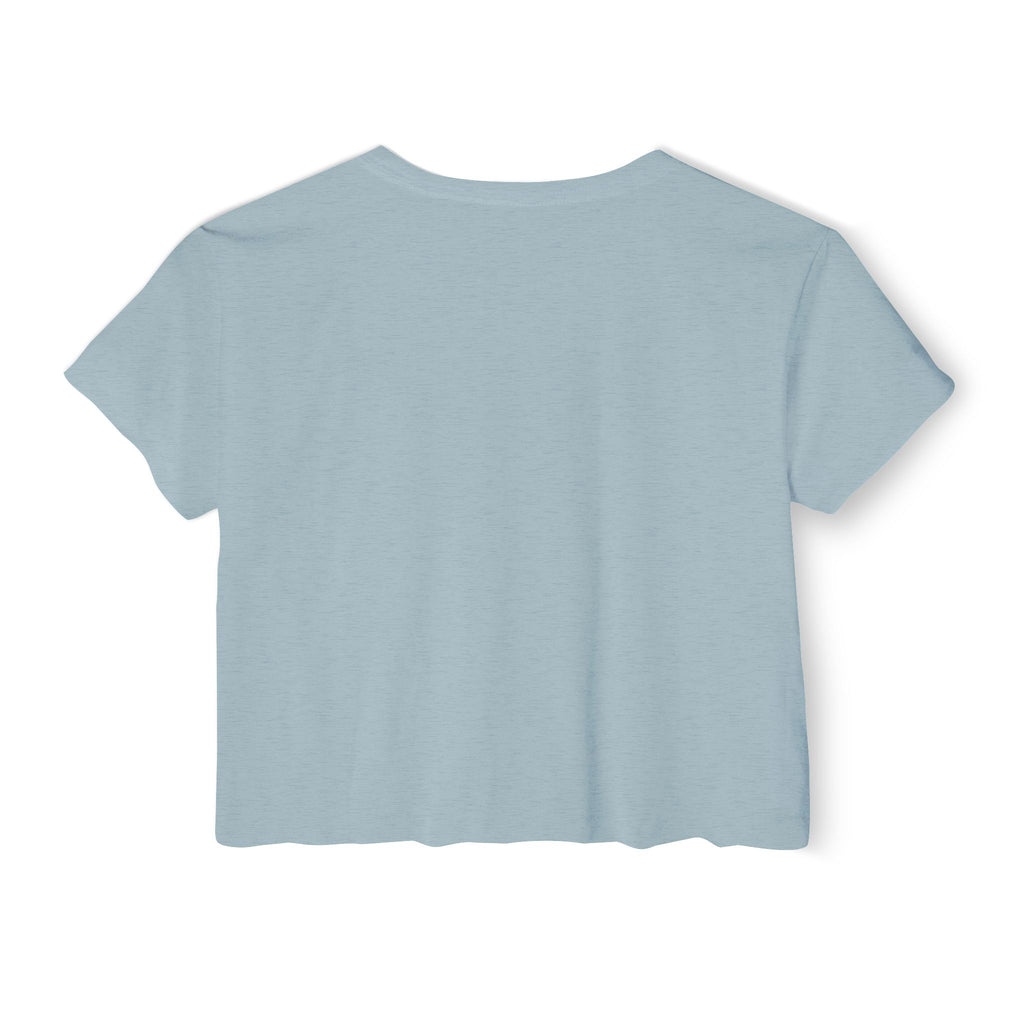 Covered By Grace Crop Top | Faith Christian Script Tee