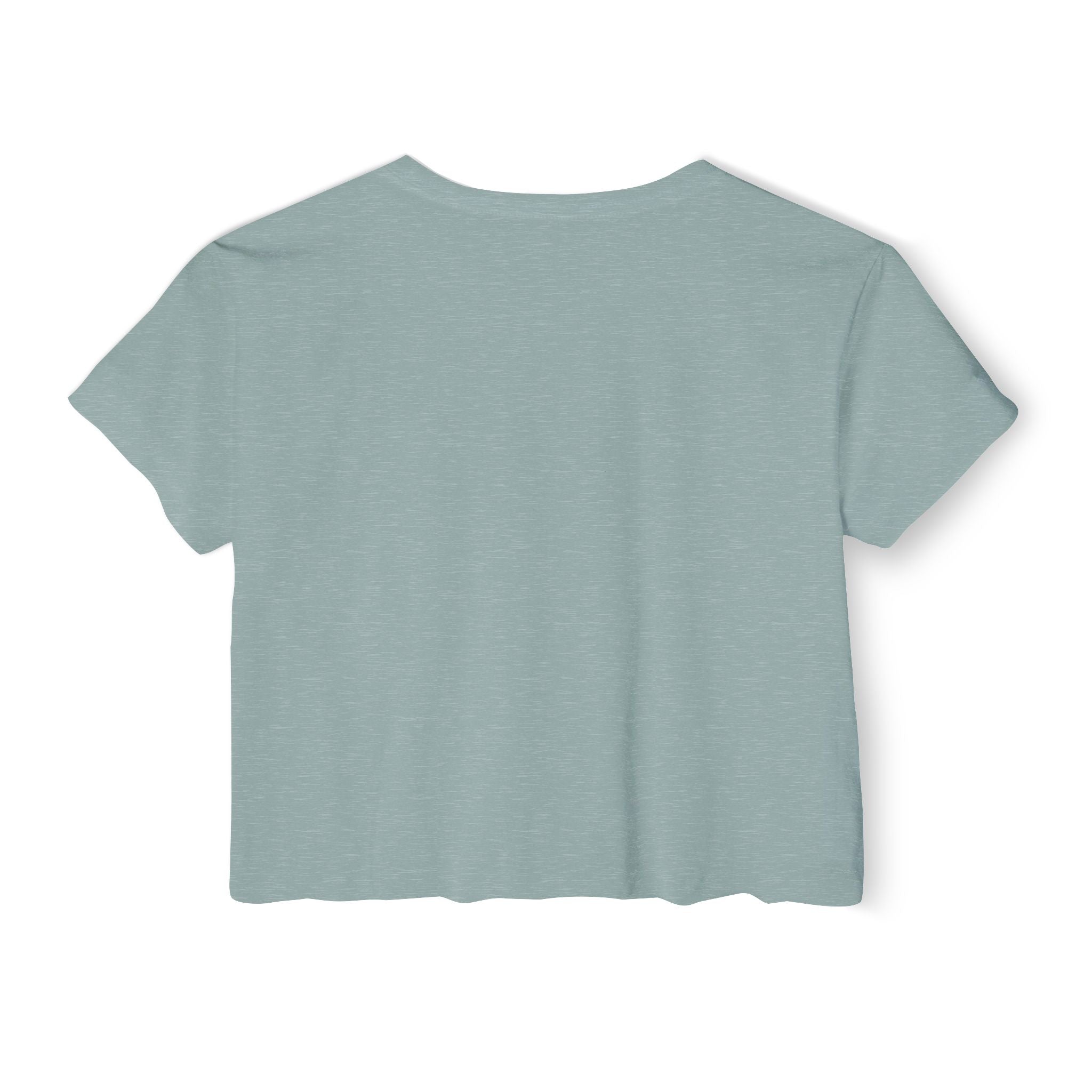 Covered By Grace Crop Top | Faith Christian Script Tee