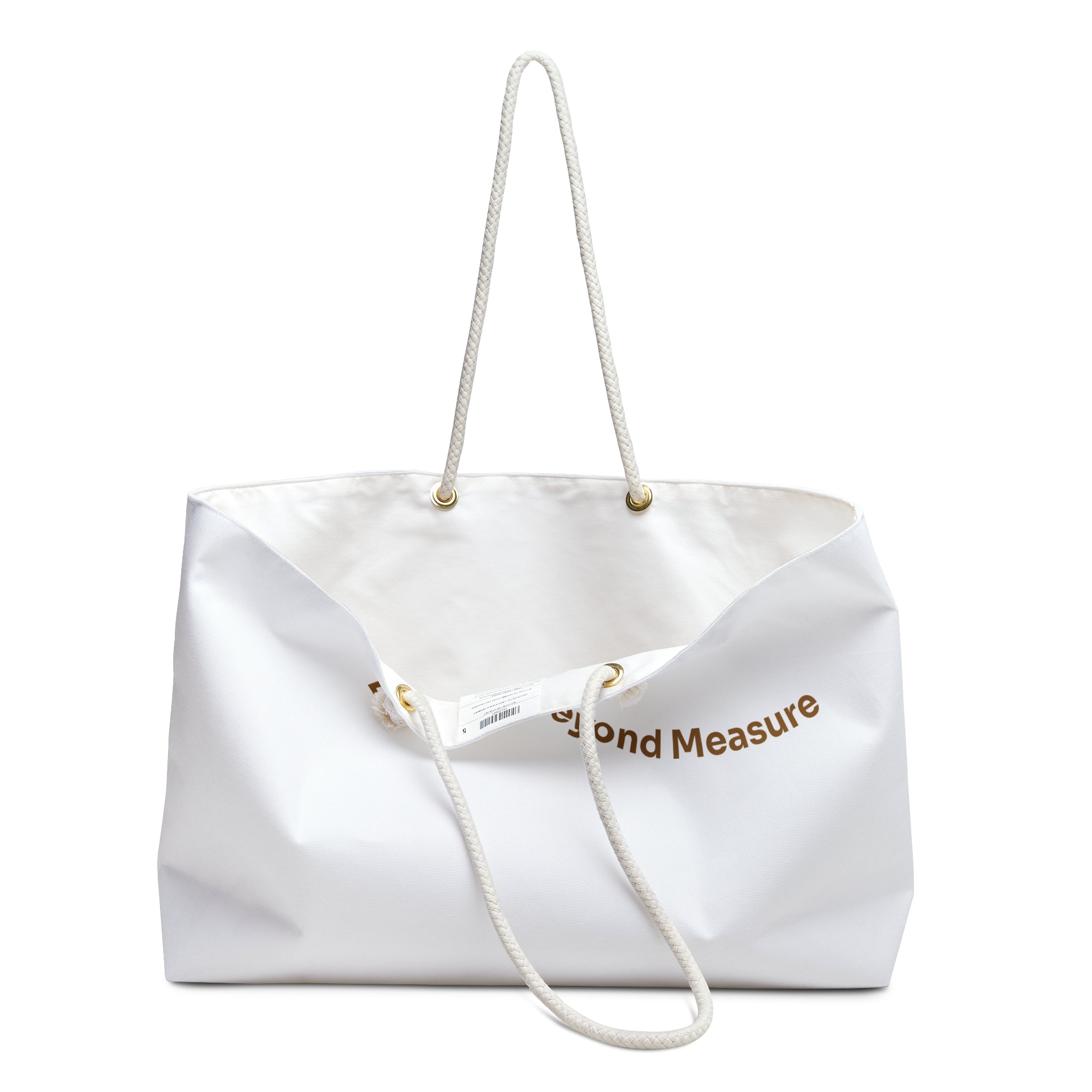 Blessed Beyond Measure Weekender Bag — Spacious Christian Travel Tote