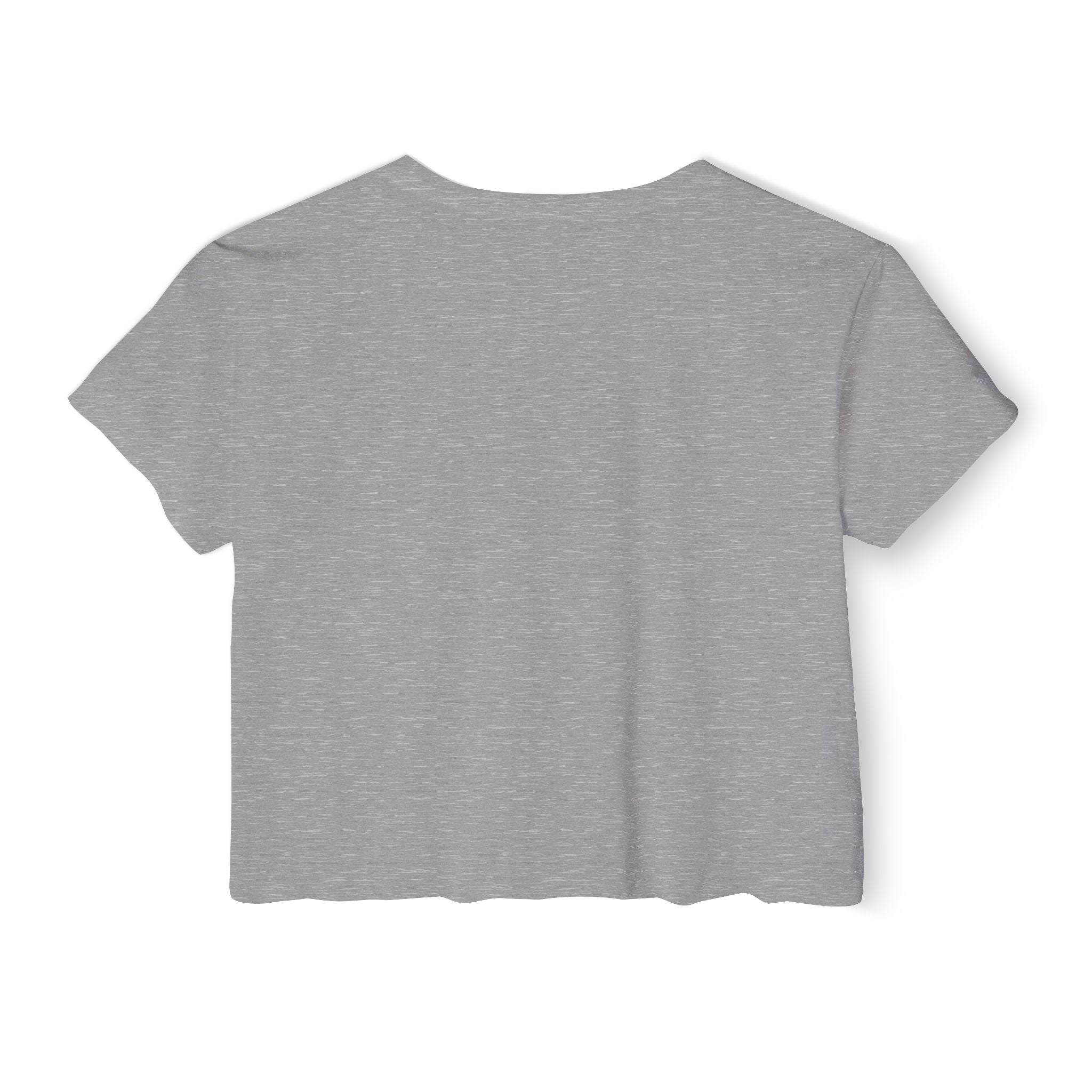 Covered By Grace Crop Top | Faith Christian Script Tee