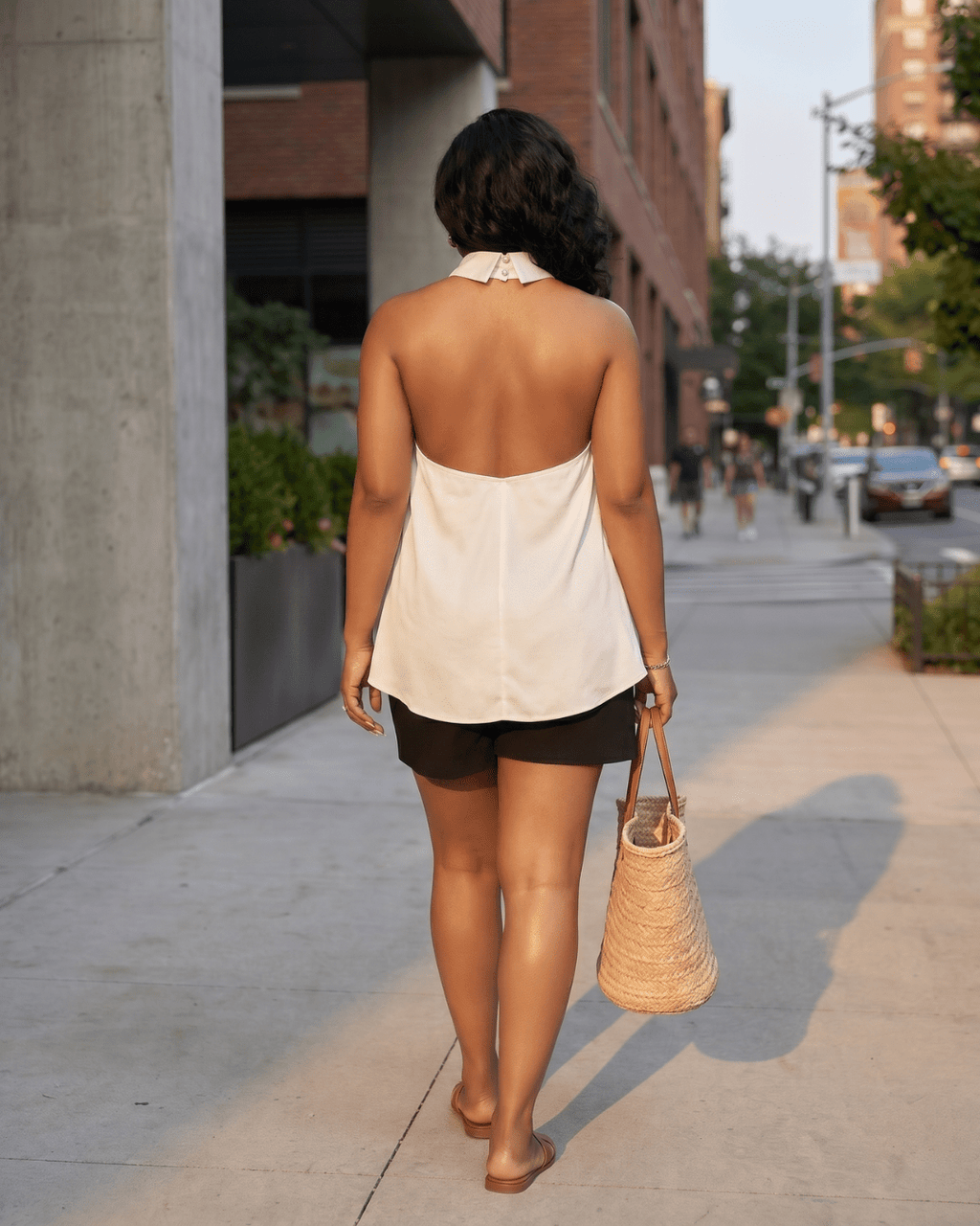 The Selene Halter Top - Zuri Boutique