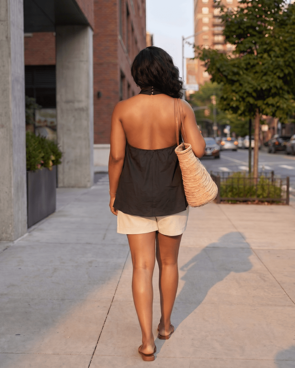 The Selene Halter Top - Zuri Boutique
