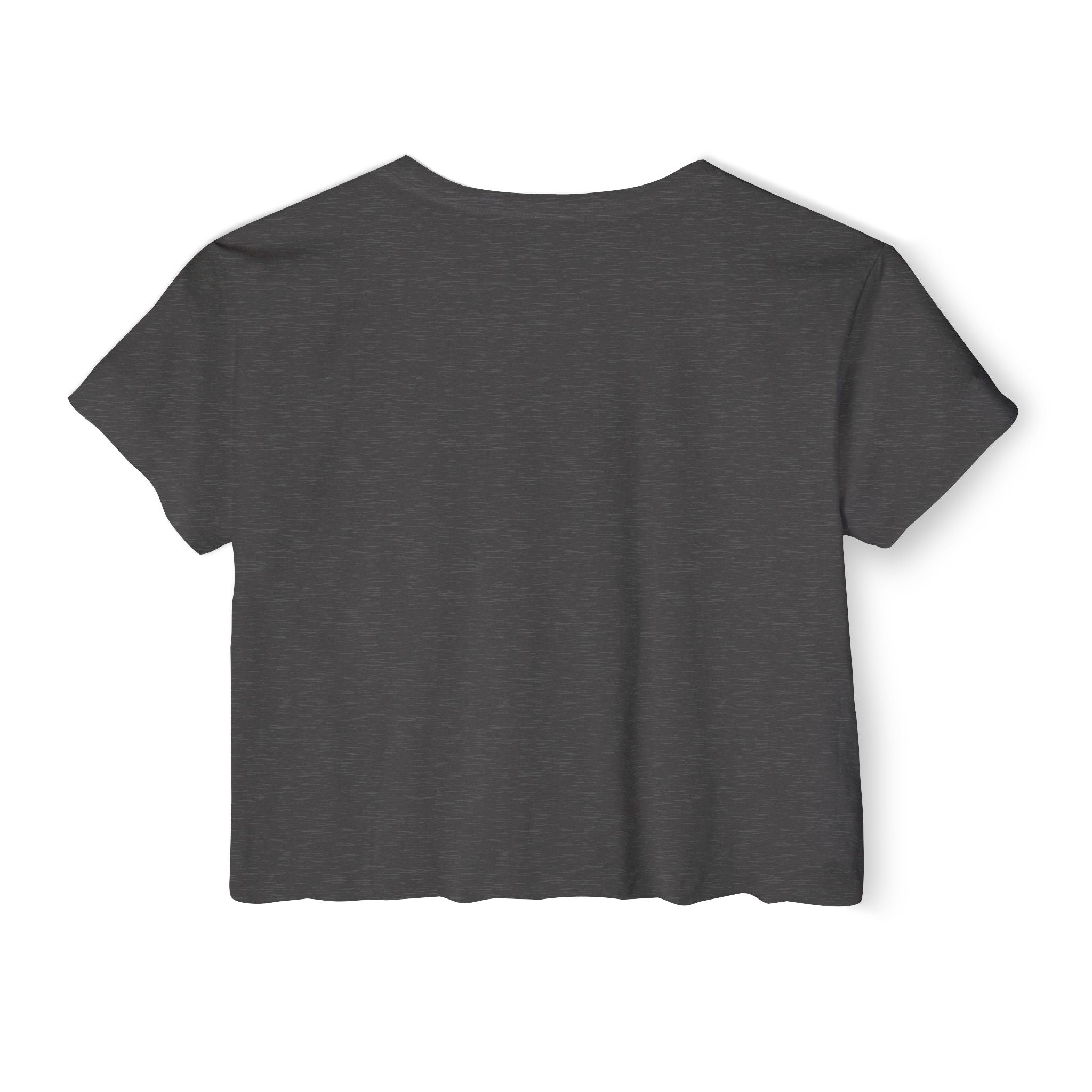 Covered By Grace Crop Top | Faith Christian Script Tee