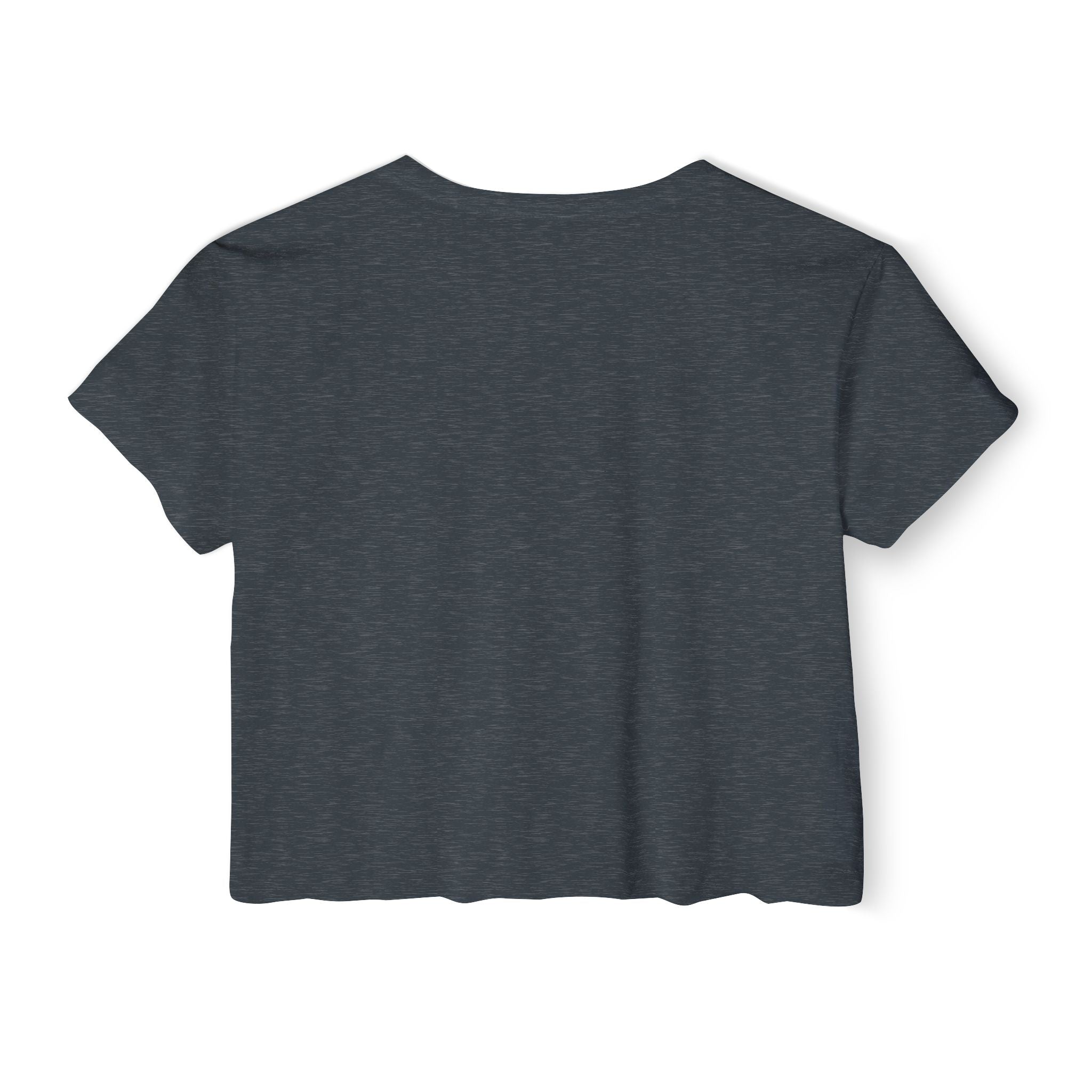 Covered By Grace Crop Top | Faith Christian Script Tee