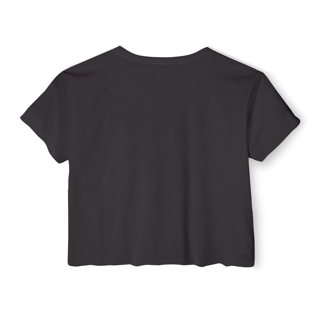 Covered By Grace Crop Top | Faith Christian Script Tee
