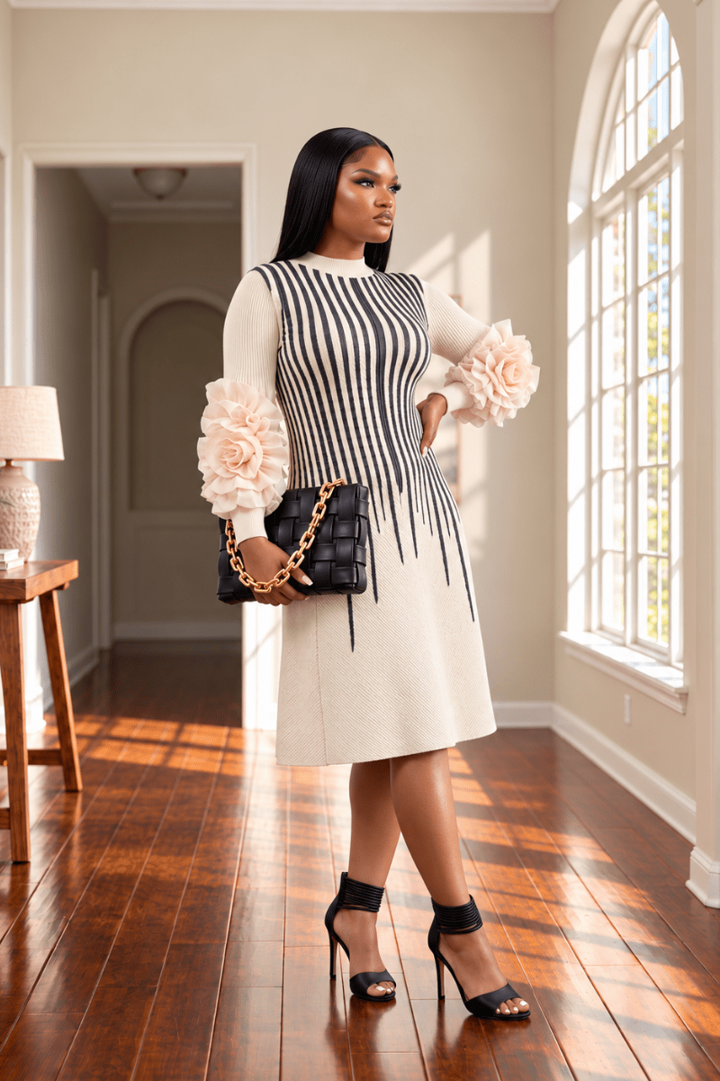 The Amara Ruffle Sleeve - Zuri Boutique