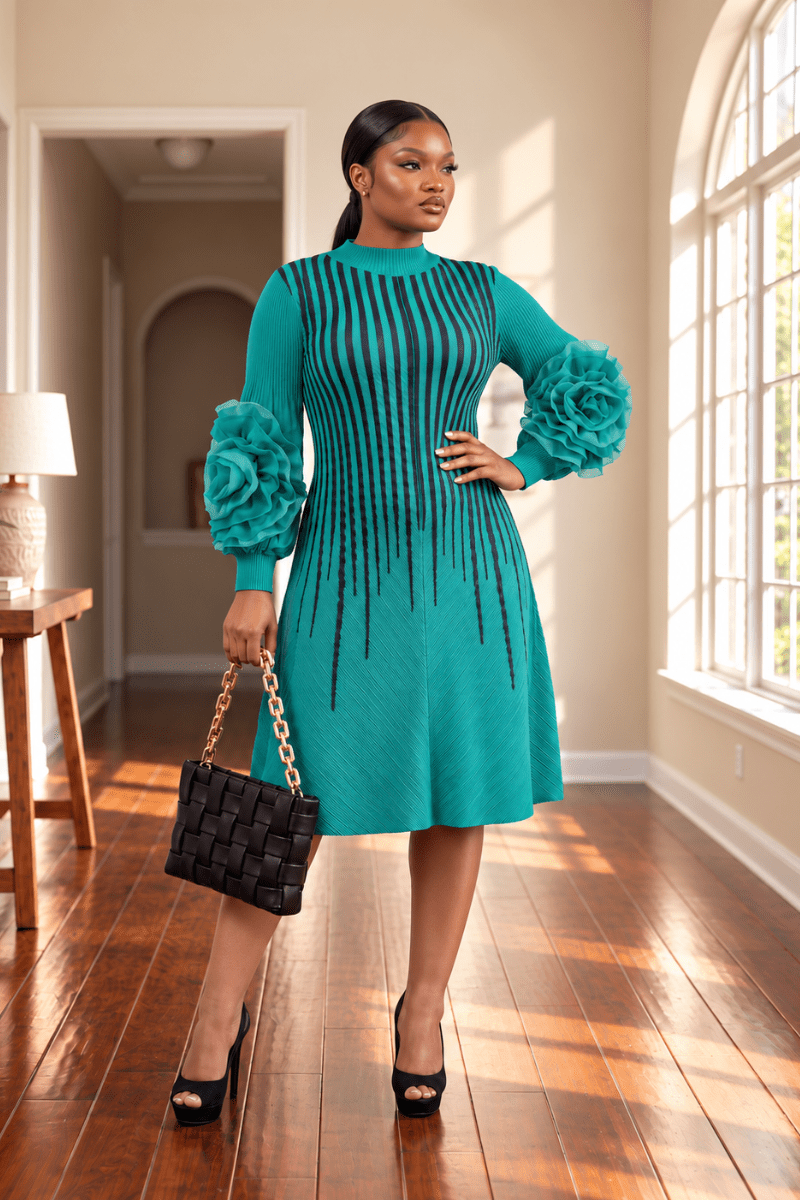 The Amara Ruffle Sleeve - Zuri Boutique